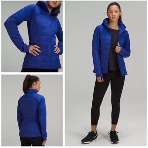NWT Lululemon Down for it All Puffer Jacket in Psychic Blue, size 2
